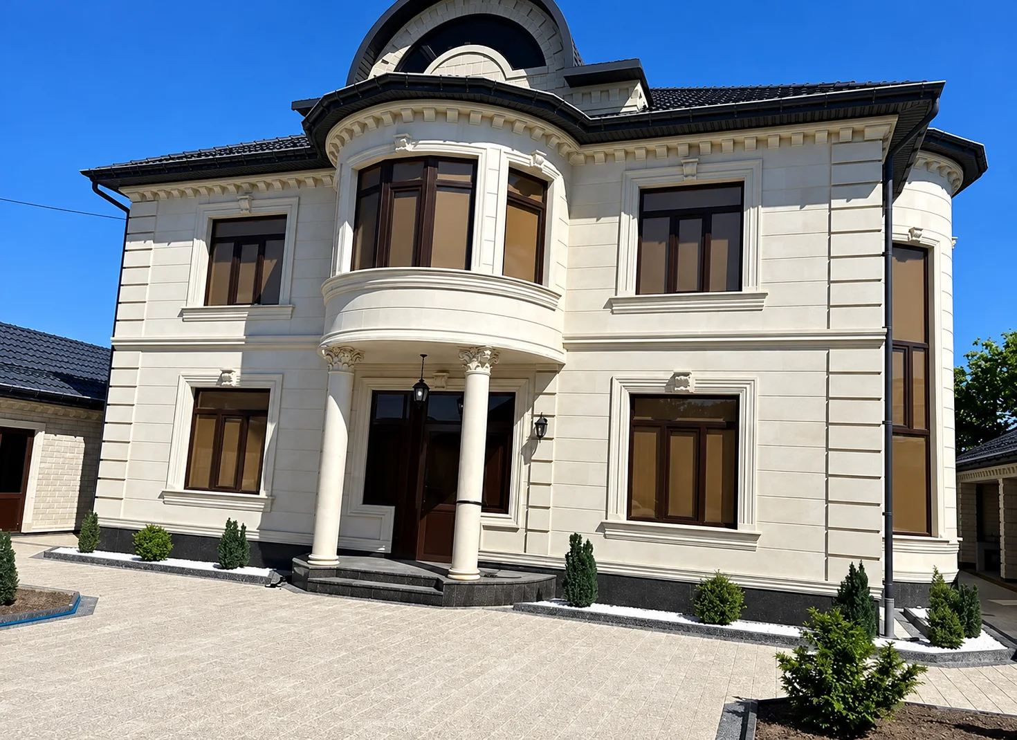 Облицовка дагестанским камнем